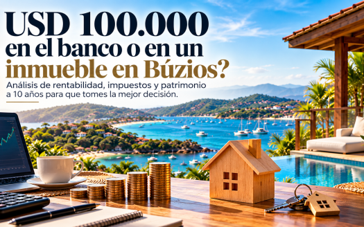 US$ 100 mil_ Banco ou imóvel em Búzios_